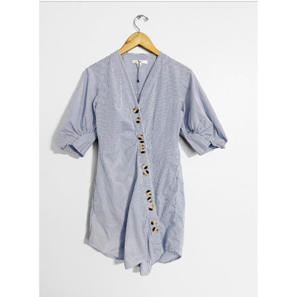 Tibi Jones Striped Mini Dress - Picture 2 of 7